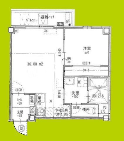 フォレスタ太子橋今市 間取り図