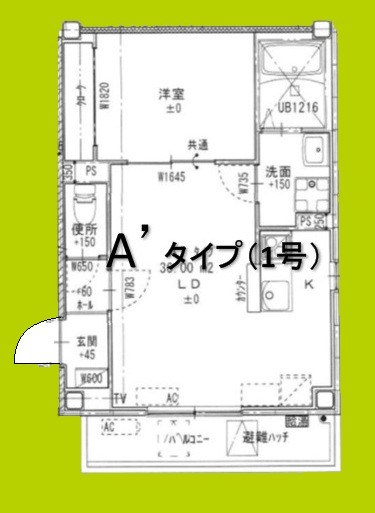 フォレスタ太子橋今市 間取り図