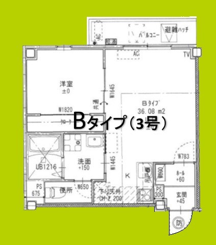 フォレスタ太子橋今市 間取り図
