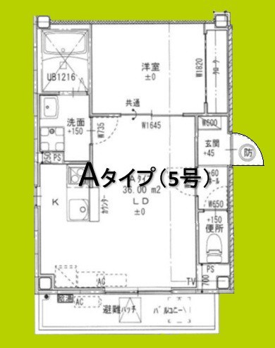 フォレスタ太子橋今市 間取り図