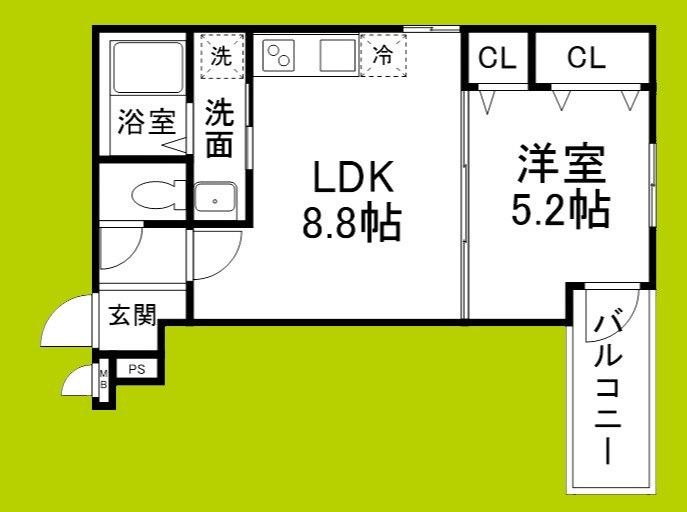 アビテ上野町西 間取り