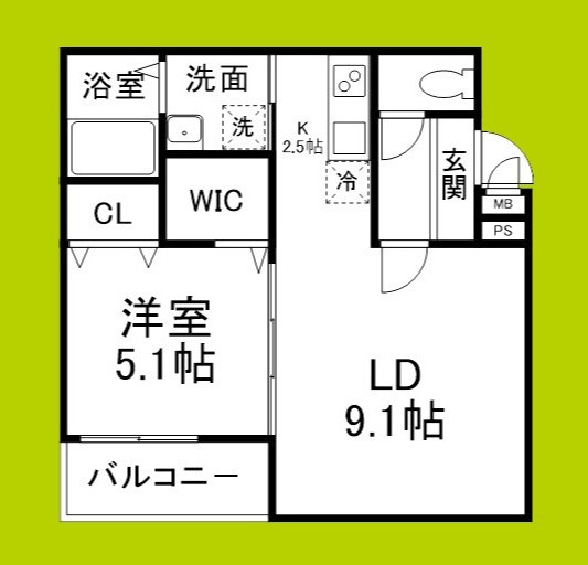 アビテ上野町西 間取り