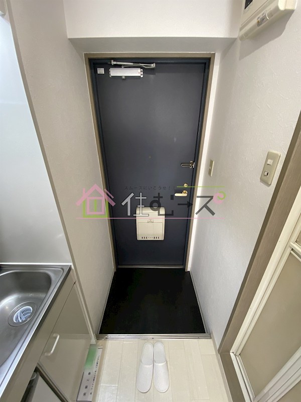 クレセント都島 玄関