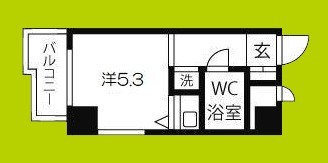 ライオンズマンション玉造 間取り
