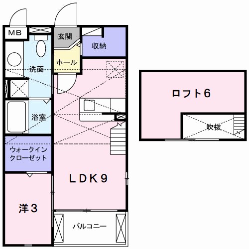 ソレイユ 間取り