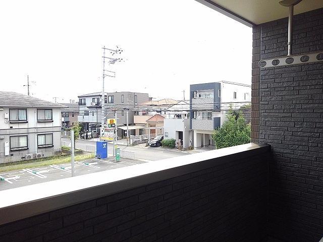 センターロード．ヒムロ ベランダ
