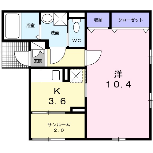 カーサ　プラシード 間取り