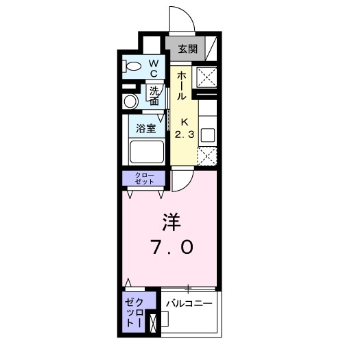 イースト　ブルー 間取り