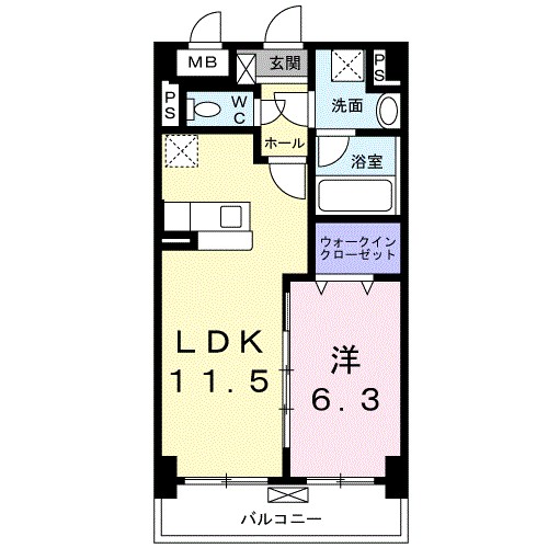グラシス池尻 間取り