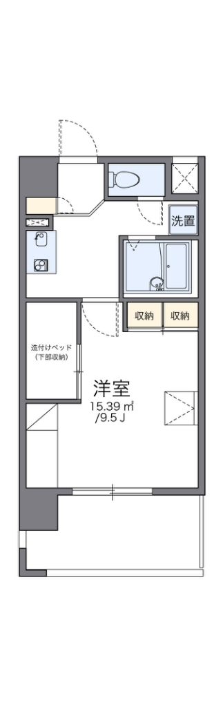 レオパレスＲＥＺＯＮ中百舌鳥 間取り