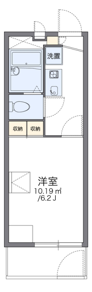 レオパレスカルチェ 間取り