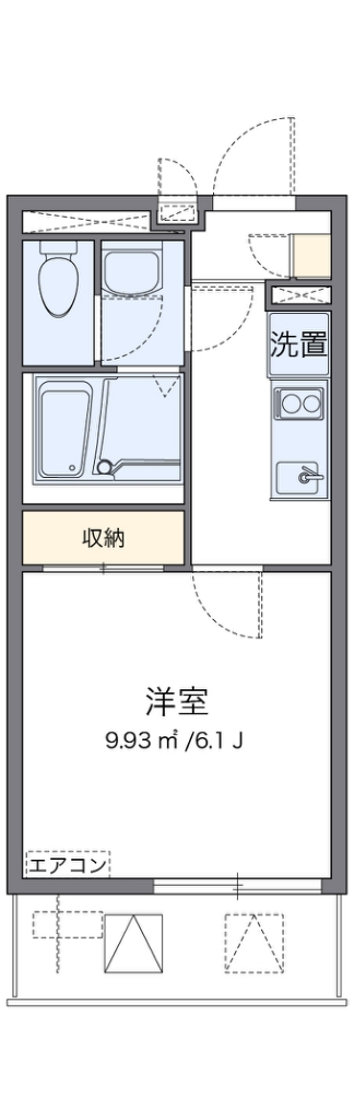 クレイノのぞみＢ 間取り