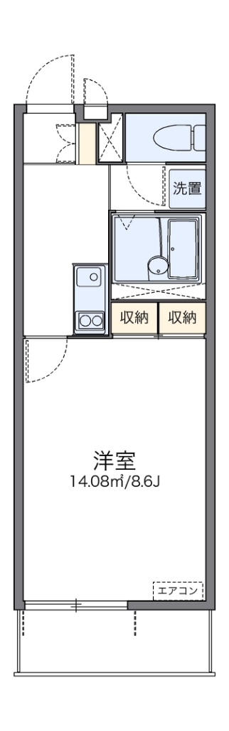 レオネクストモンブルー木部 間取り