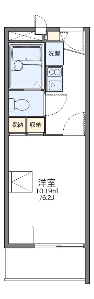 レオパレスグラン　ビュイッソン 間取り
