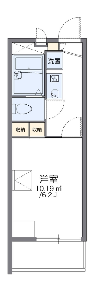 レオパレスカサグランデ 間取り