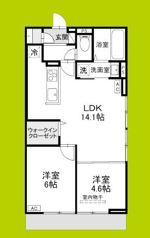 アイビー俊徳道 間取り