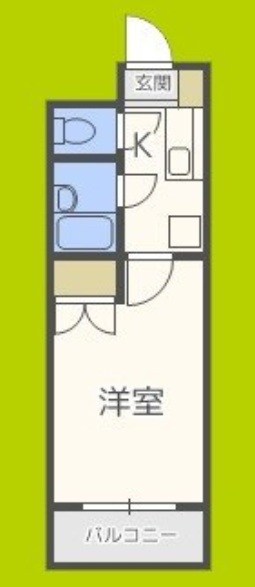 ローズコーポ天満東Ⅱ 間取り