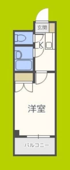 ローズコーポ天満東Ⅱ 間取り