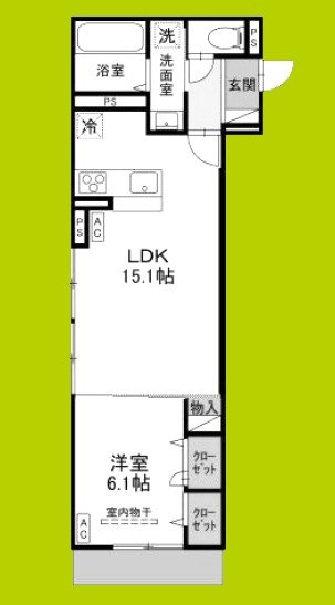 アイビー俊徳道 間取り