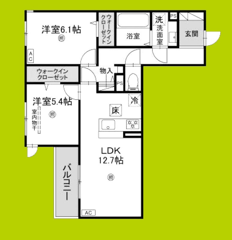 ラ・メゾン三保町 間取り
