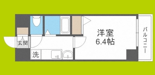 エステムコート梅田・天神橋リバーフロント 間取り