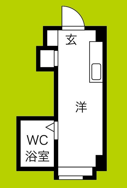 グランドハイツ蒲生 間取り