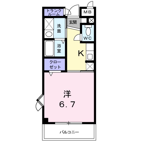 サニーハウス小戸 間取り