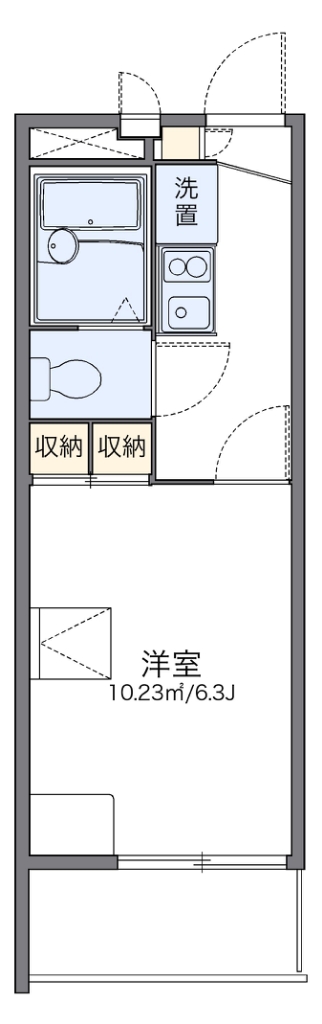 レオパレスドミール 間取り