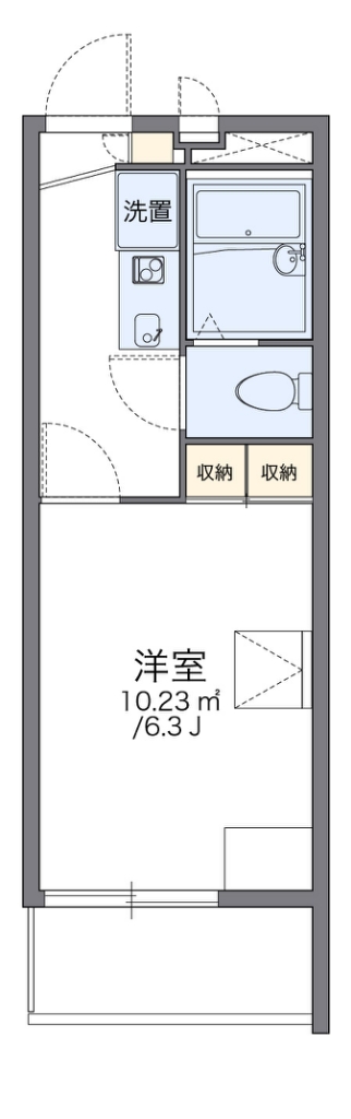 レオパレスＹＳＫ 間取り