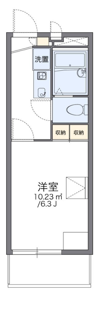 レオパレスＹＳＫ 間取り