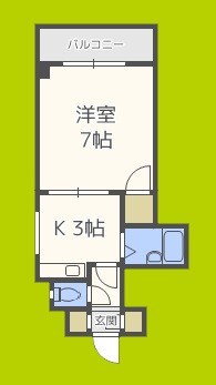 スマイルハイツ桃谷 間取り