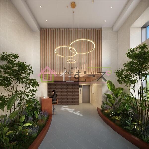 エメルミナ豊中岡町 玄関