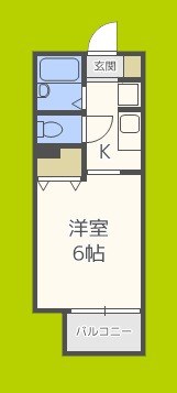 サニーコート加美西Ⅰ 間取り