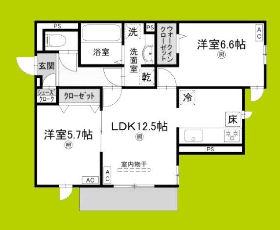 D-residence五月丘 間取り