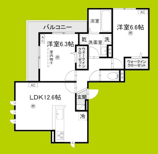D-residence五月丘 間取り