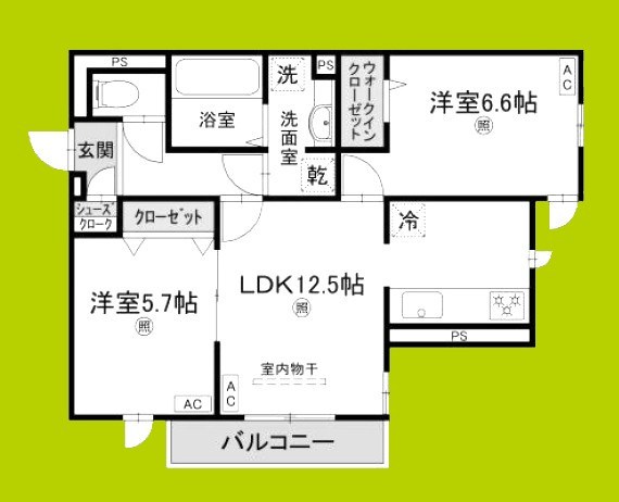 D-residence五月丘 間取り