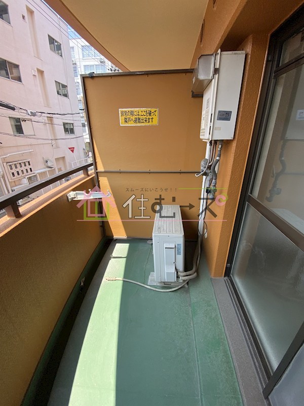朝日プラザ桃谷パサージュ ベランダ