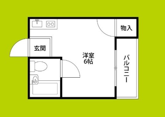 エスティライフ平野 間取り