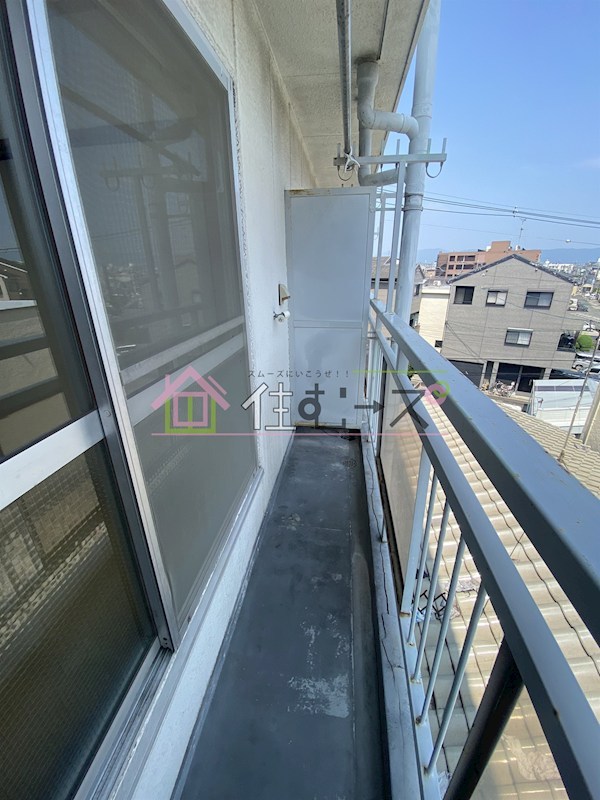 コーポ聖城 ベランダ