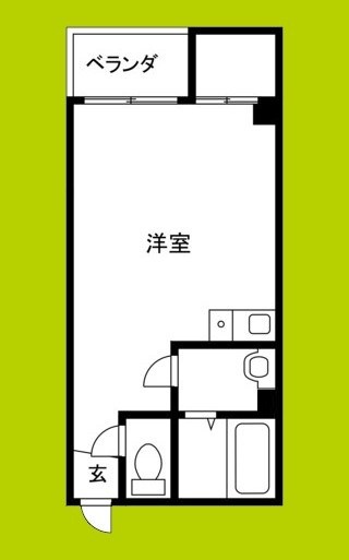 オーシャンビュー喜連西 間取り