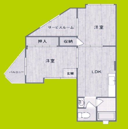福島ビル 間取り
