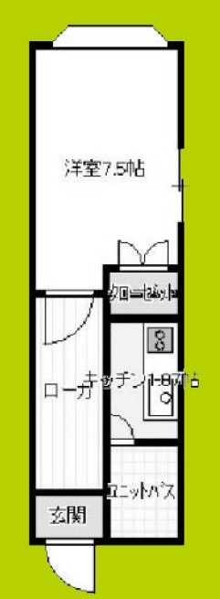 森ハイツ3 間取り