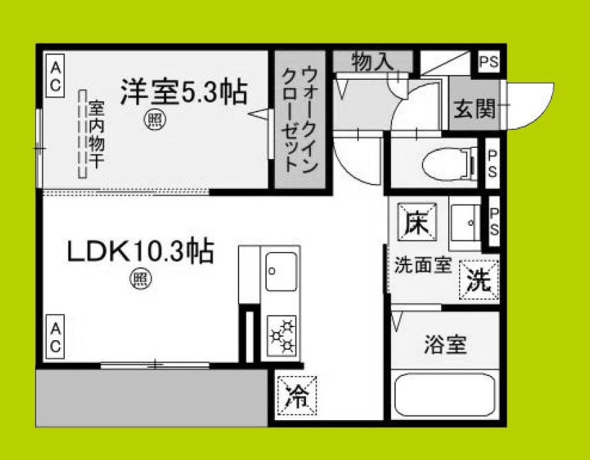 パサログランデ鳳西町 間取り