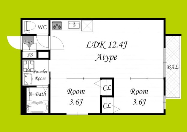 AVANTIO泉佐野 間取り