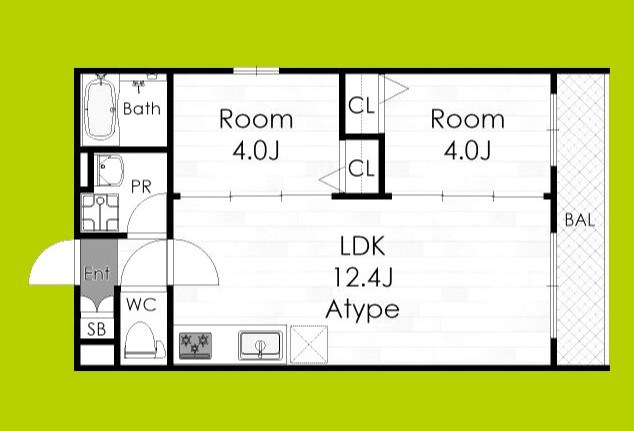 AVANTIO　Clair 間取り