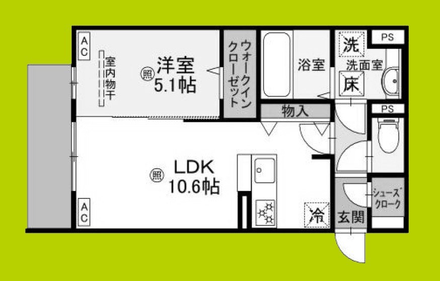 パサログランデ鳳西町 間取り
