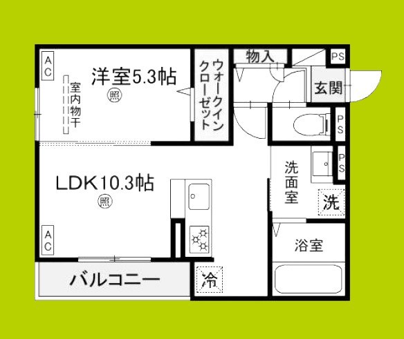 パサログランデ鳳西町 間取り