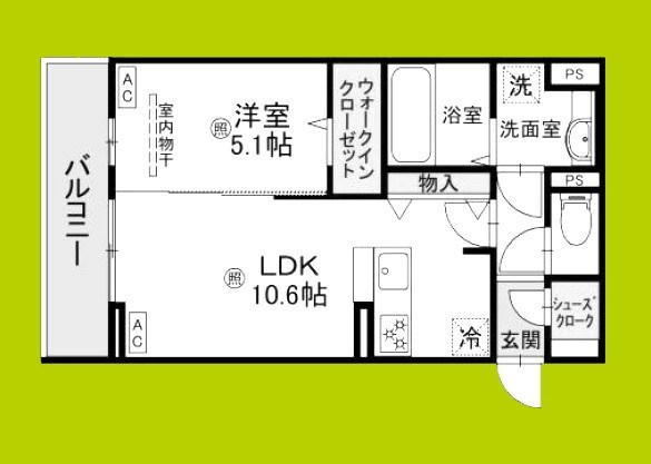 パサログランデ鳳西町 間取り