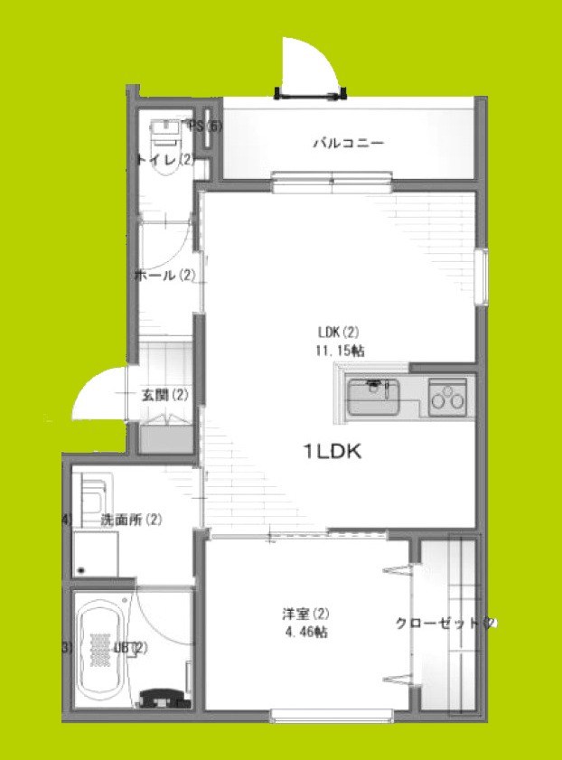 エミーラ住吉 間取り