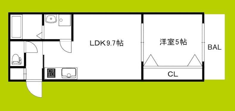 セレニティ法善寺 間取り